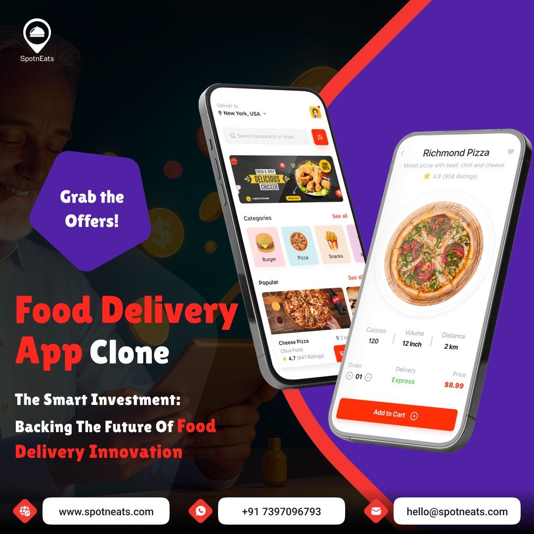 Top-Notch Food Delivery App Solutions | SpotnEats