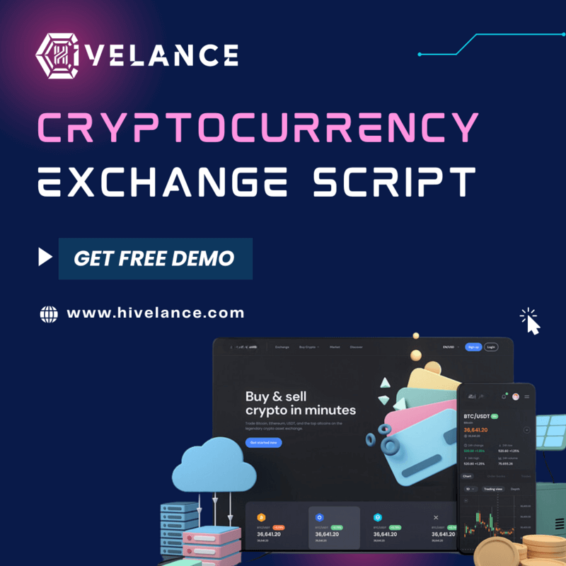 Best Cryptocurrency Exchange Script Development – Hivelance