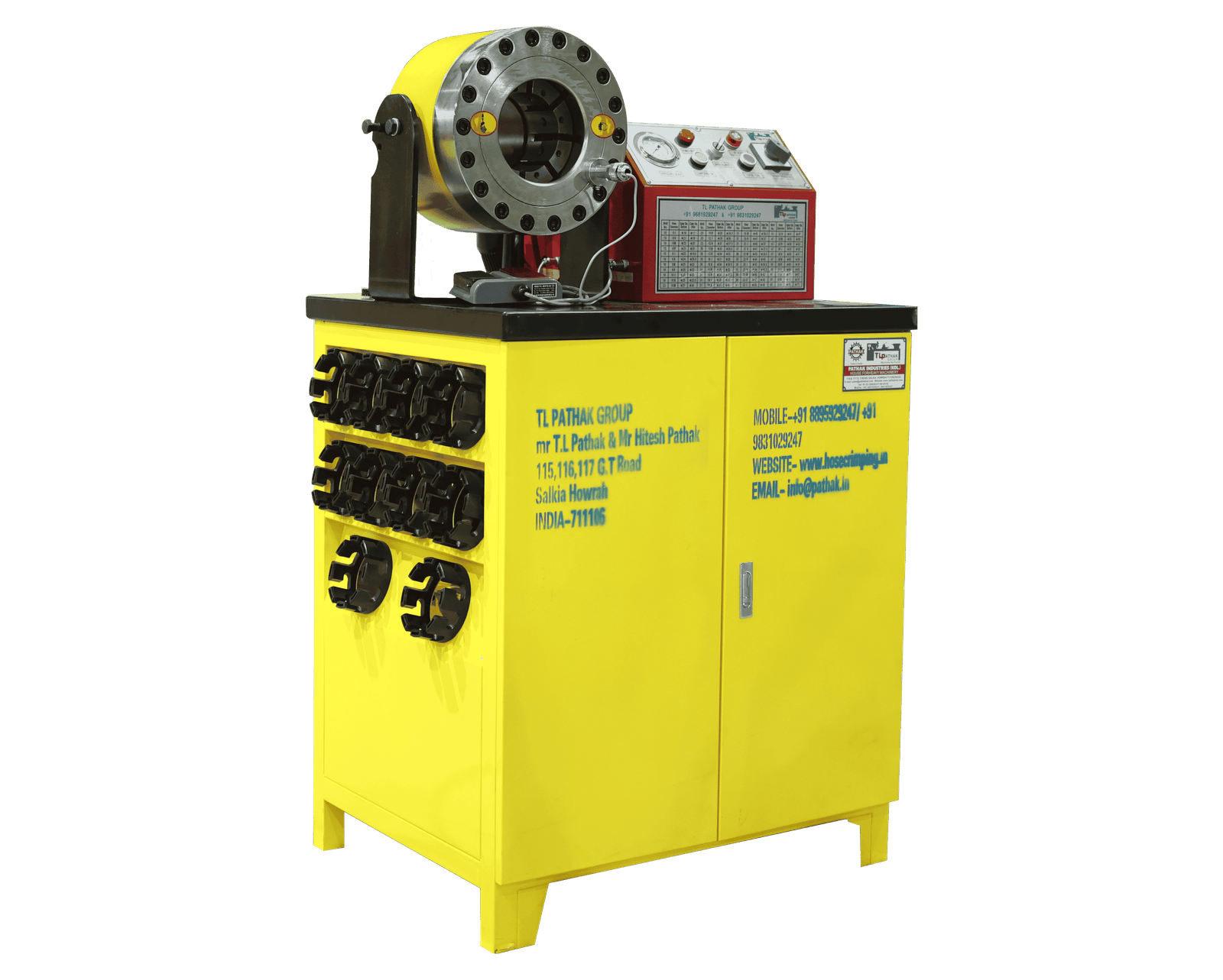 Buy Indiecrimp Veer Hydraulic Hose Crimping Machine