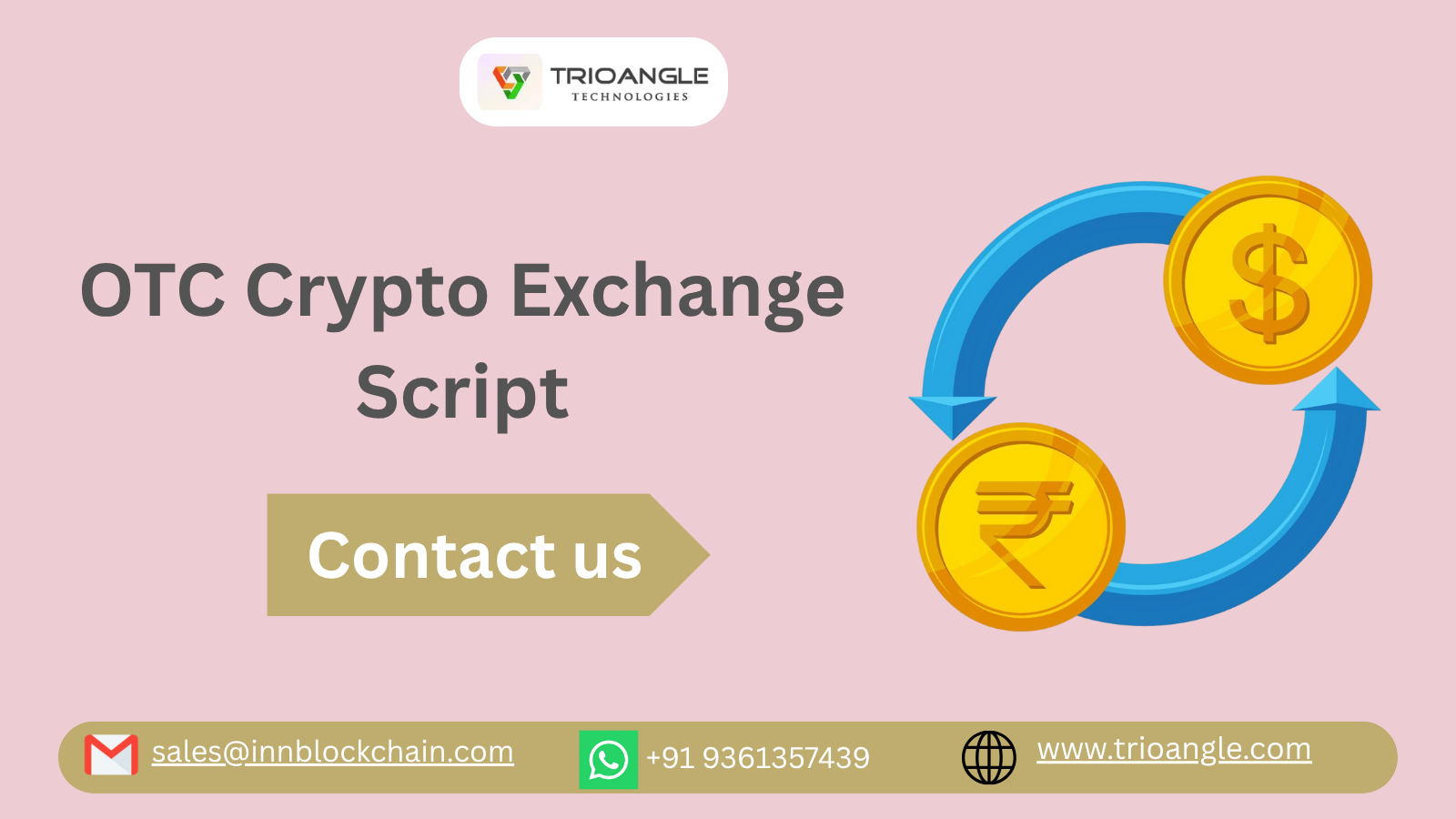 OTC Crypto Exchange Script