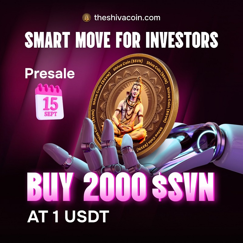 Don’t Miss Out – The Shiva Coin Presale Starts Sept 15!
