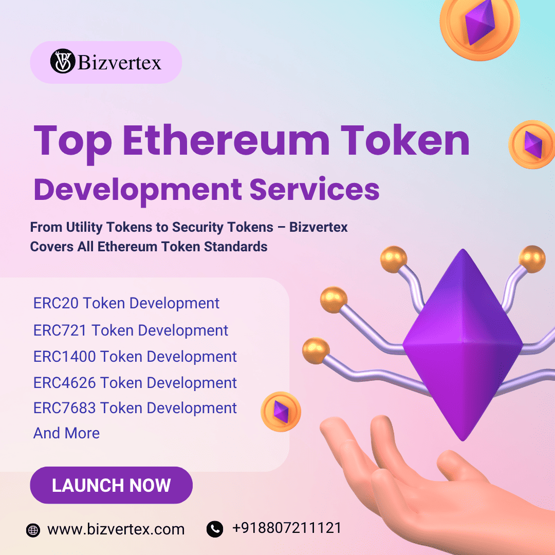 Your Go-To Partner for ERC-20, ERC-721, ERC-1400, ERC-4626, ERC-7683 Token Development