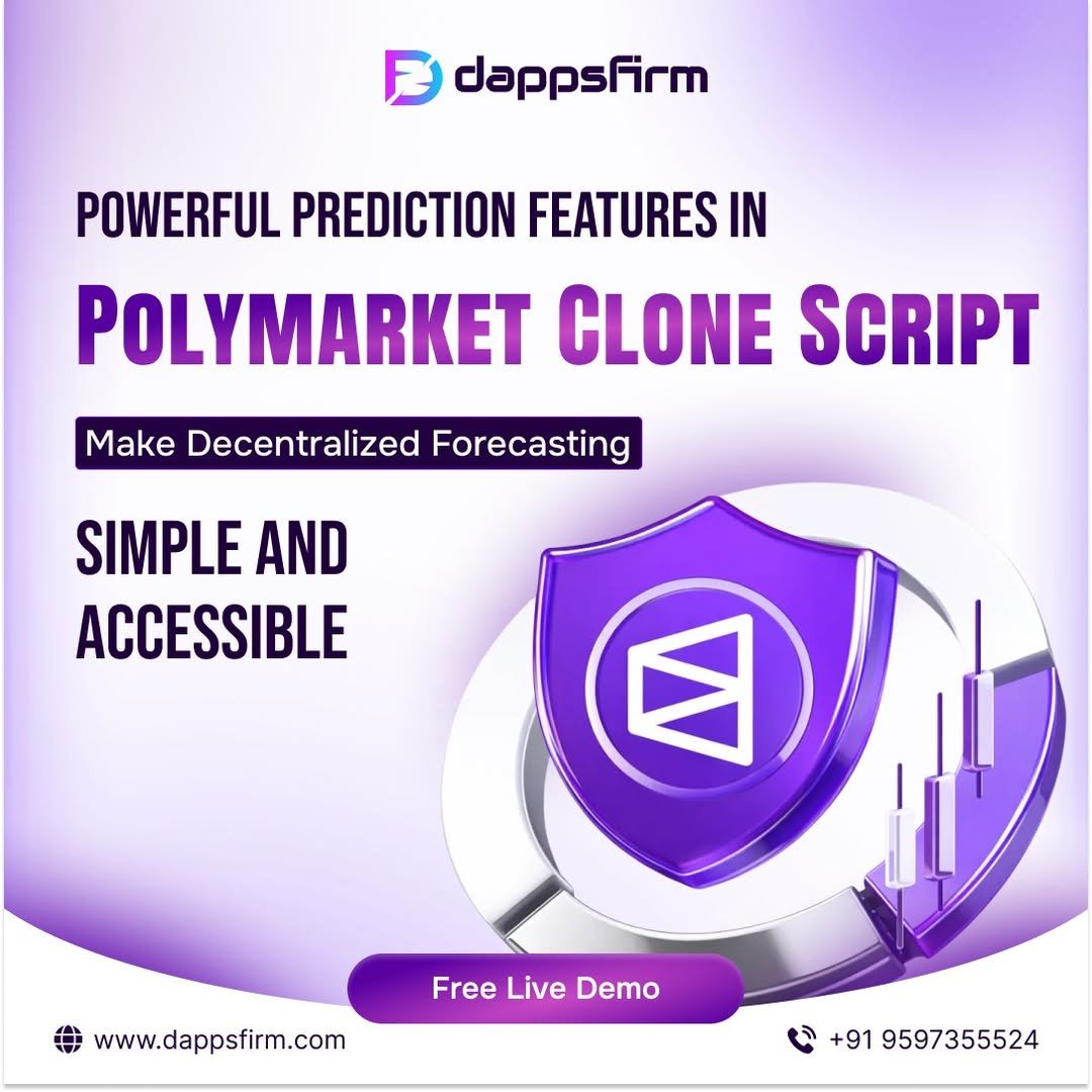 Prediction-markets-thrive-on-transparency-🔐Dappsfirm-brings-Polymarket-Clone-Script-with-powerf-1