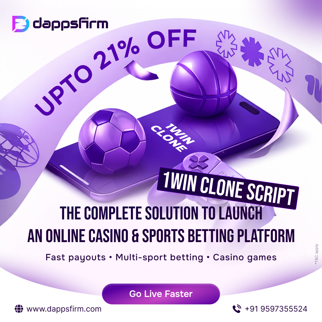 Smart Entrepreneurs Choose 1Win Clone Script for Online Betting Success