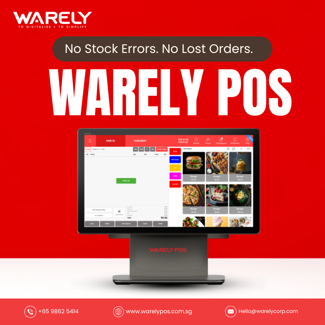 Upgrade Your POS. Upgrade Your Brand. Choose Warely POS.