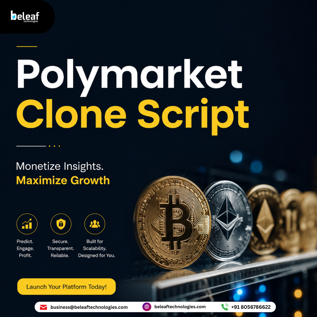 Create New Income Streams with a Modern Polymarket Clone Script