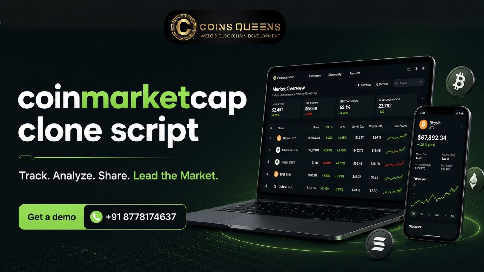 Coinmarketcap-Clone-Script-Coinsqueens-1