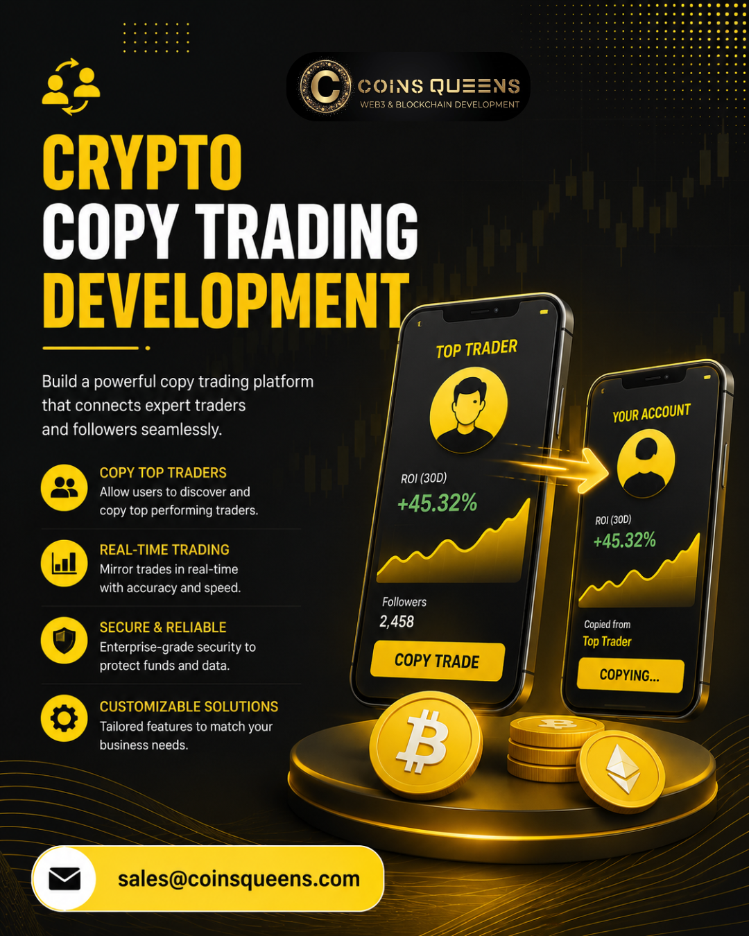 Best Crypto Copy Trading Development Company for Modern Trading Platforms