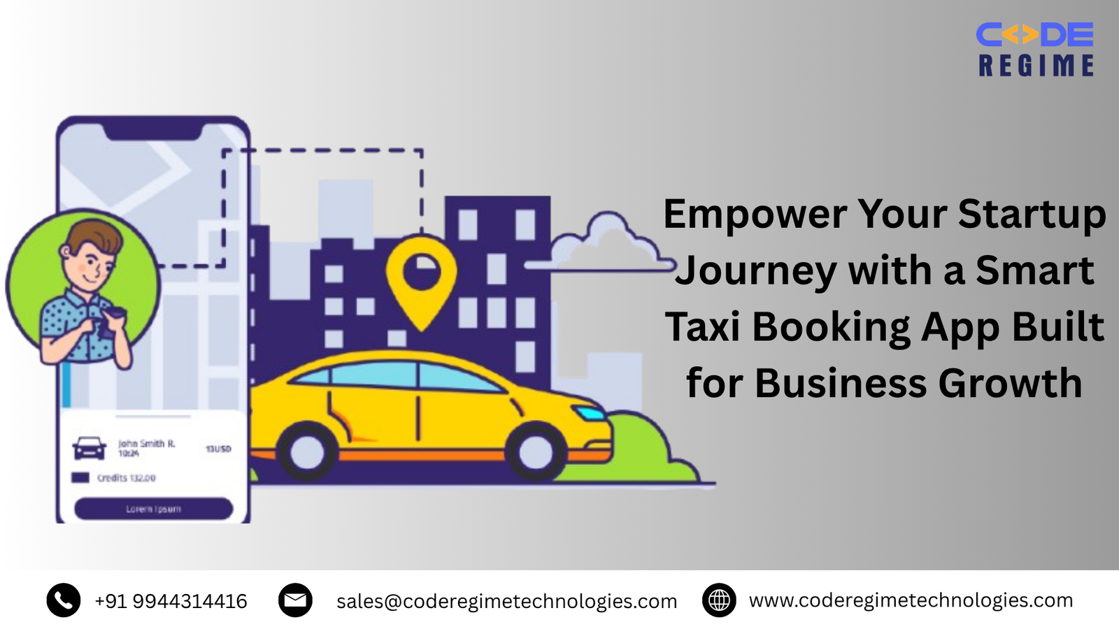 Empower Your Startup Journey with a Smart Taxi Booking App Built for Business Growth