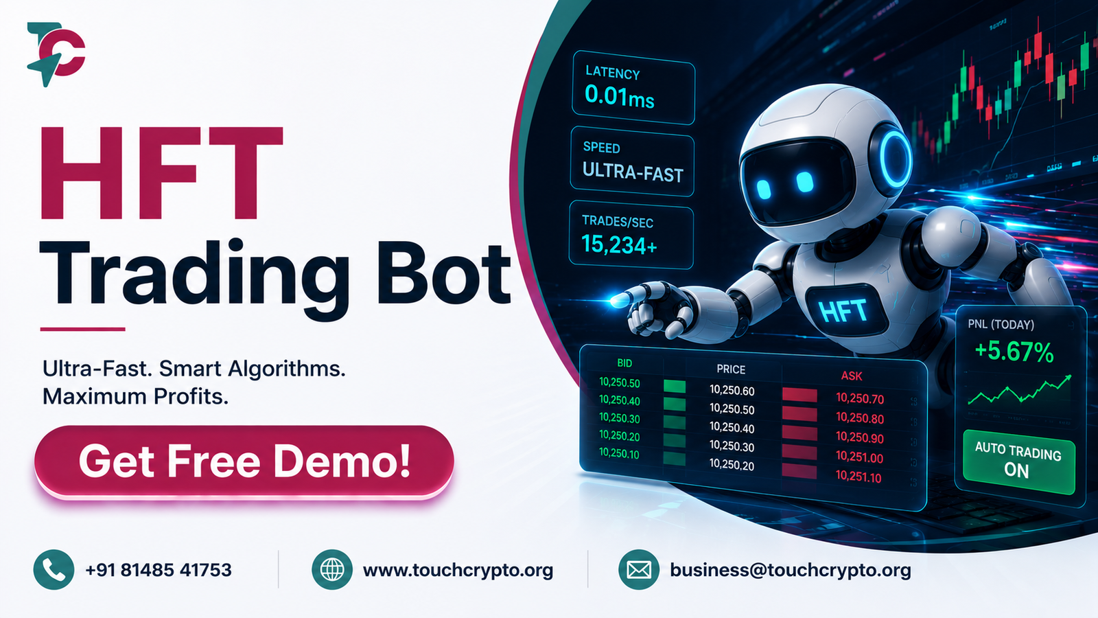 HFT Trading Bot Development for High-Speed Trading Platforms