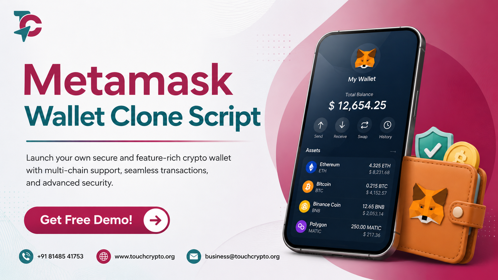Launch Your Web3 Wallet with a MetaMask Wallet Clone Script
