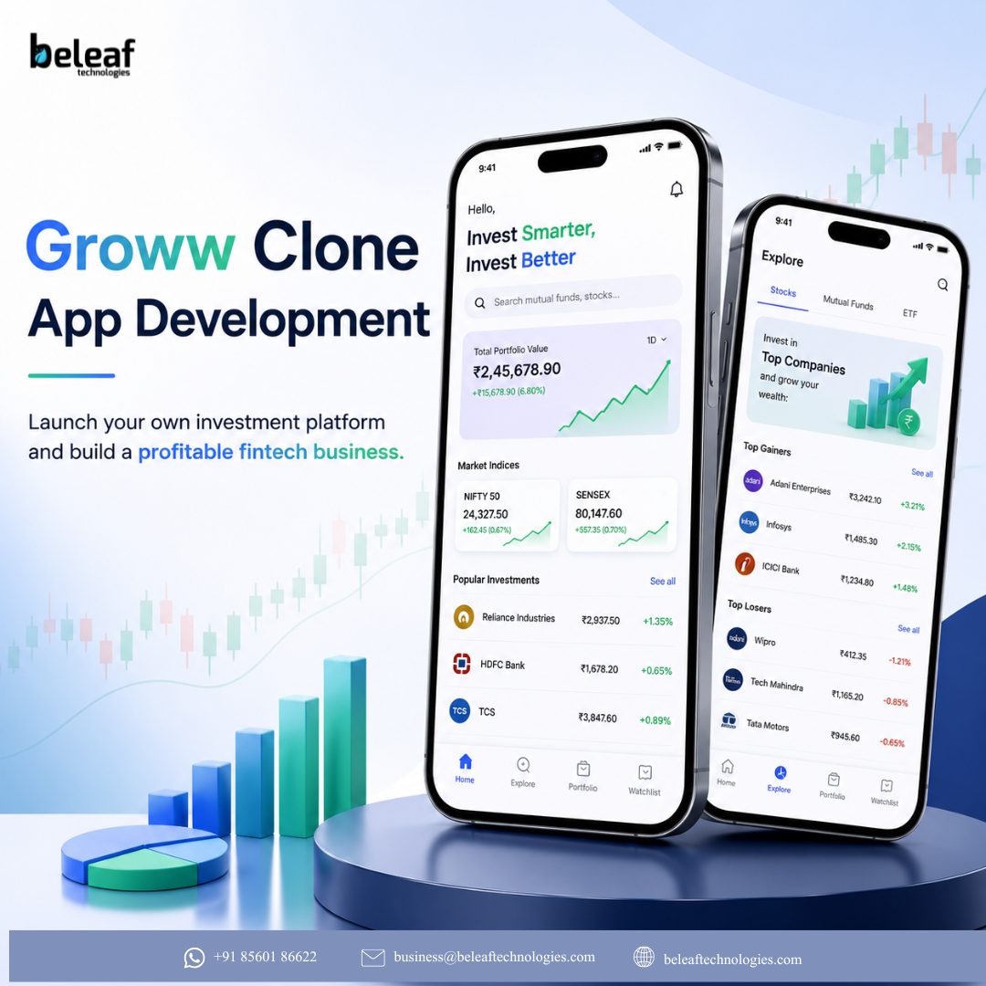 Friction‑Free Groww‑Style Investing App Development for Modern Fintech Brands