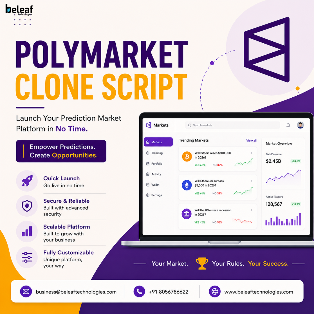Monetize Market Trends with Polymarket Clone Script