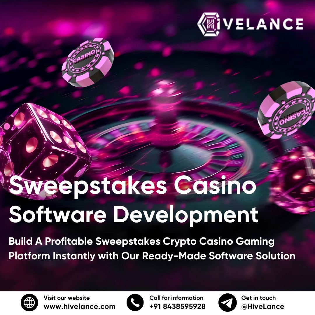 Sweepstakes Casino Software Development for Modern iGaming Businesses