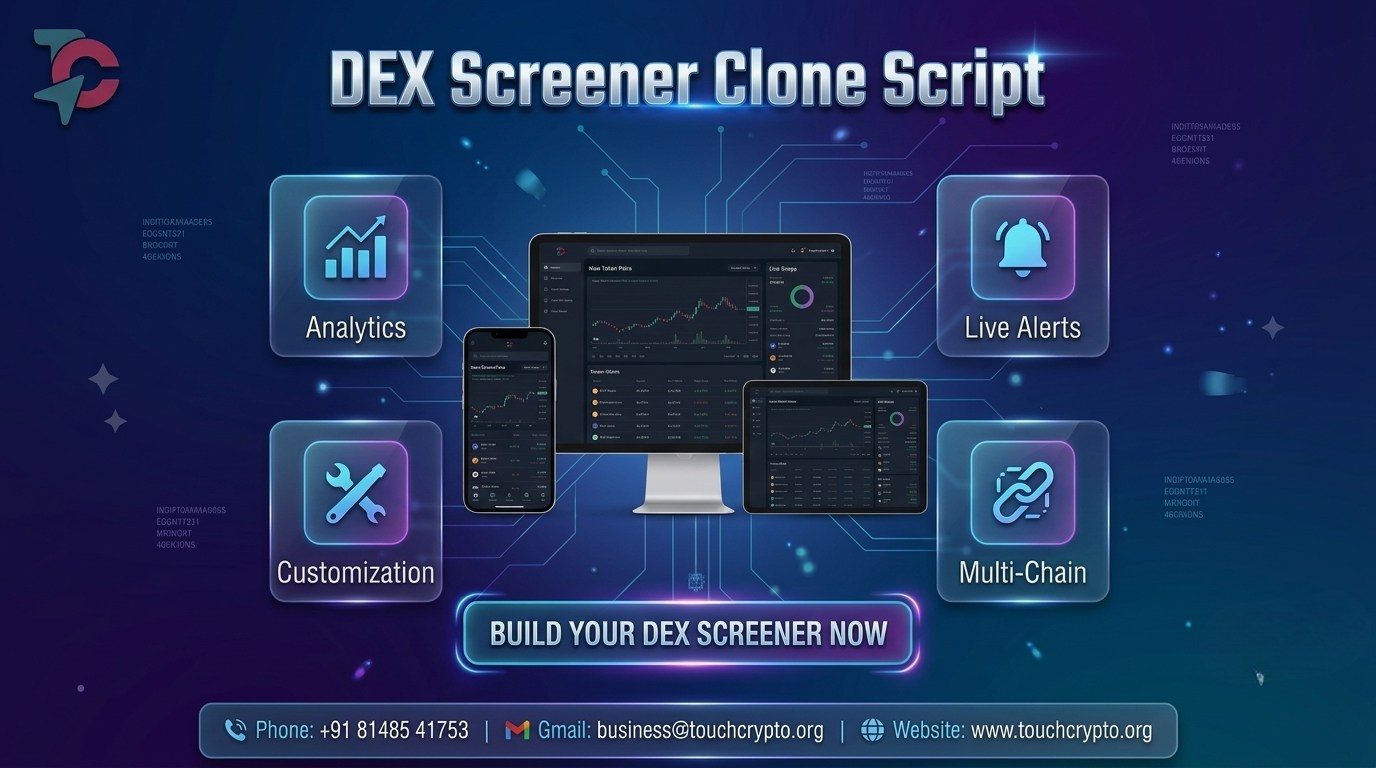Enter the Market with a DEX Screener Clone Script
