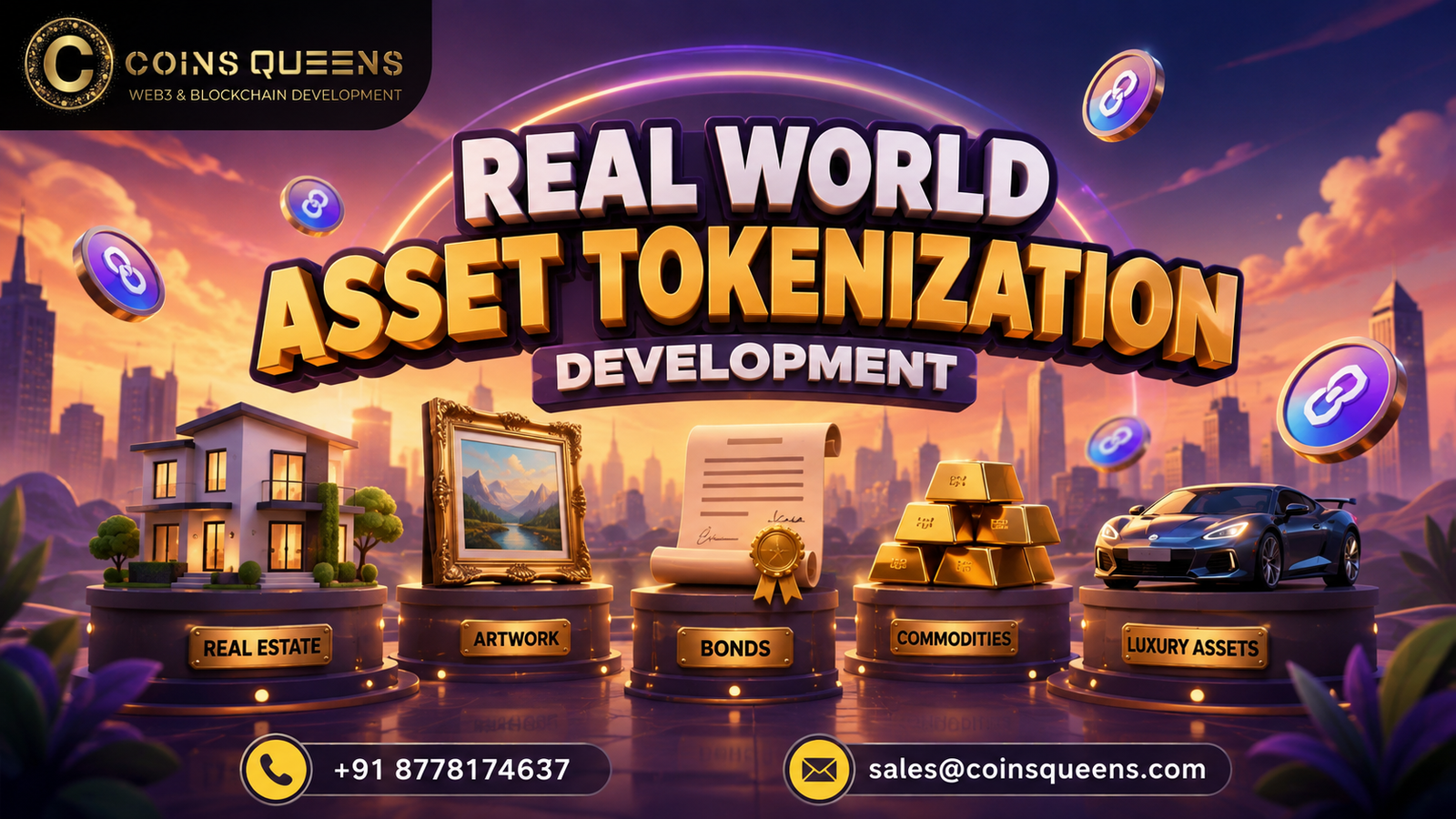 Real World Asset Tokenization Development – Premium Service Offer