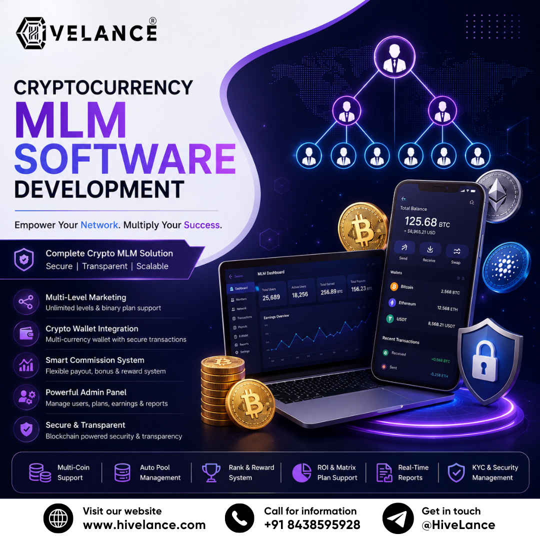 Top Benefits of Hiring Expert MLM Software Developers for Cryptocurrency MLM Solutions