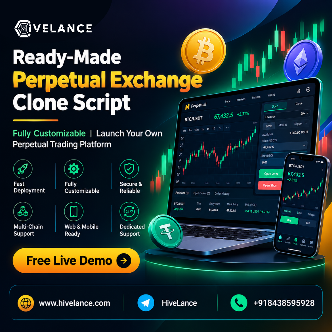 Perpetual Exchange Clone Scripts – 100% Custom | Free Live Demo