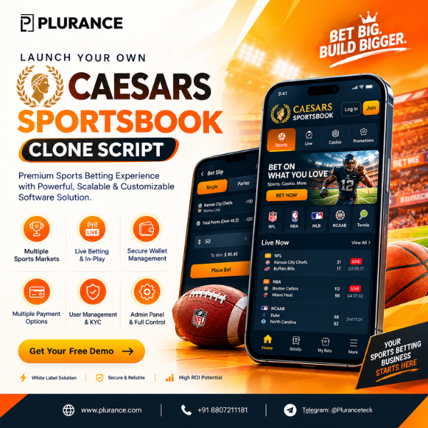 Build an Engaging Sportsbook Experience with Caesars Clone Script