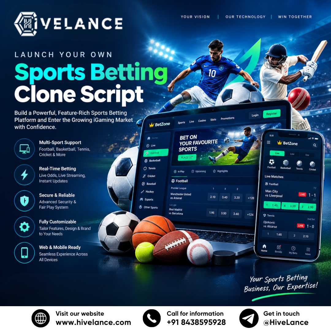 Whitelabel Sports Betting Clone Software: Trusted Solution for Fast Sportsbook Launch